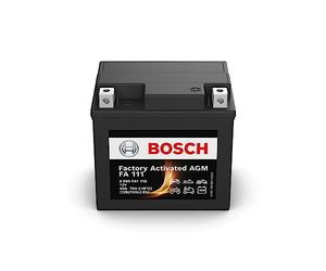 Bosch FA111 - AGM Motorcycle Battery - 12V 70A 4Ah - Suitable for motorcycles, motorbikes, enduros, scooters, quads, jet skis - Compatible M6004, BTX5L-BS, BTX5L