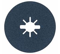 BOSCH FBX4580 25-Pack 4-1/2 in. X-Lock Medium Grit Abrasive Fiber Discs 80 Grit Compatible with 7/8 in. Arbor for Applications in Metal Surface Finishing, Weld Blending, Rust Removal