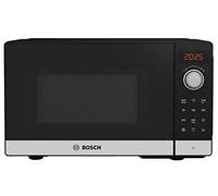 Bosch FEL023MS2 Series 2 Microwave, 26 x 44 cm, 800 W, 27 cm Rotating Plate, Hinge on the left, AutoPilot 8, 8 Automatic Programs, Support for Cleaning, LED Touch Screen, Stainless Steel