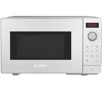 Bosch FFL023MW0 Series 2 Microwave, 26 x 44 cm, 800 W, Turntable 27 cm, Left Door Hinge, AutoPilot 7 7 Automatic Programmes, Cleaning Support, LED Touch Display, White