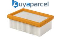 Bosch 1x Flat Folded Filter HEPA for Vacuum Cleaner (Length 145 mm,)