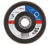 Bosch Flap Disc X551 'Expert for Metal' (Metal, Angled, Ø 125 mm, Grit 40, Accessories Angle Grinder)