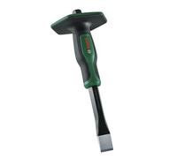 Bosch Flat Stone Chisel 22-250mm (Double-Hardened Cutting Edge for Heavy-Duty Tasks; Chrome-Vanadium Shaft; Comfortable Softgrip Handle with Hand Protection Guard)