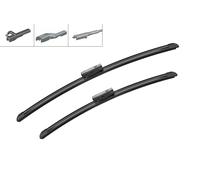 BOSCH Flat Wiper Blade Kit 3397007460 Mazda 3 Sedan BK 2003 1.4 62kW