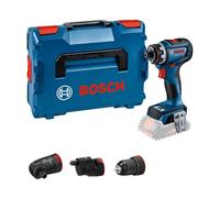 Bosch FlexiClick Drill Driver 3 Attachments in Case 18V Bare Unit BSH6019K6203