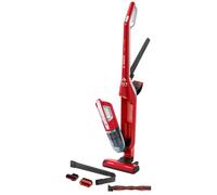 Bosch Flexxo Serie | 4 ProAnimal - Rechargeable Cordless 2 in 1 Handheld and Handstick Vacuum Cleaner with Pet Hair Accessory Kit for Multiple Surfaces, in Red