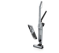 Bosch Flexxo Serie | 4 - Rechargeable 21.6 V Cordless 2 in 1 Handheld and Handstick Vacuum Cleaner with Integrated Accessories for Multiple Surfaces, in Silver