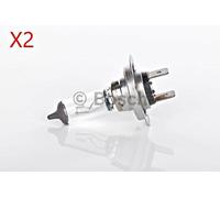 BOSCH Fog Light Bulb 2x Fits ABARTH ALFA ROMEO ALPINA AUDI BMW 85-20 1987302071