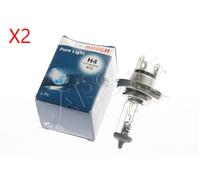 BOSCH Fog Light Bulb 2x Fits ABARTH ALFA ROMEO AUDI BMW CITROEN 68-17 1987302041