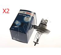BOSCH Fog Light Bulb 2x Fits ALFA ROMEO APRILIA AUSTIN CAGIVA 62-04 1987302021