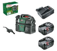 Bosch FONTUS 18V-6 P4A 18v Cordless Pressure Washer and Bicycle Cleaner 2 x 6ah Li-ion Charger