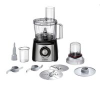 Bosch MCM3401M food processor 800 W 2.3 L Black, Stainless steel