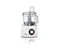 Bosch MC812W501 MultiTalent 8 Compact Food Processor, Plastic, 1000 W, White