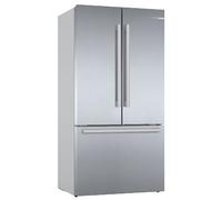 Bosch French Style Fridge Freezer With Ice & Water KFF96PIEP Stainless Steel