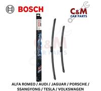 Bosch Front Aerotwin Flat Wiper Blade Set 650/500mm