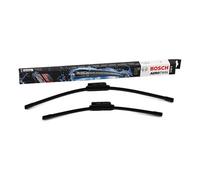 Bosch Aerotwin Flat Blade Front Windscreen Wiper Blade Pair Set 600/450mm A182S