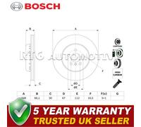BOSCH 0 986 479 F57 Brake disc