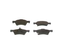 Bosch Brake Pad Set 0986424765 - Front, Low-Metallic 172.5 mm, Piston Clip - Chrysler/Dodge