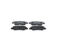 Bosch BP1234 - Brake Pads Car Front Axle - Bosch Quality - Reduced Noise and Dust - ECE-R90 Certified - Copper-Free - 1 Set of 4 Pads