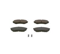 Bosch Front Brake Pad Set fits Mitsubishi Pajero Mini I 1994-2012 0.7