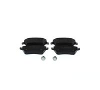 Bosch BP936 - Brake Pads Car Front Axle - Bosch Quality - Reduced Noise and Dust - ECE-R90 Certified - Copper-Free - 1 Set of 4 Pads - With Accessories