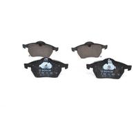 Bosch BP255 - Brake Pads Car Front Axle - Bosch Quality - Reduced Noise and Dust - ECE-R90 Certified - Copper-Free - 1 Set of 4 Pads