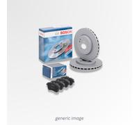 Bosch Front Brake Vented Discs & Pads fits Citroën C3 I 2003-2005 1.6