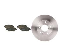Bosch Front Brake Vented Discs & Pads fits Honda Civic VIII 2006-2012 1.3