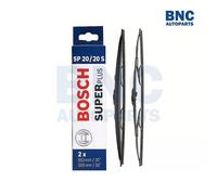 Bosch Front Superplus Spoiler Wiper Blade Set fits Ford Sierra 1982-1987