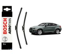 Bosch Front Windscreen Wiper Blade Aerotwin 600mm+500mm FOR BMW X6 2007-2014
