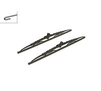 BOSCH Front Windscreen Wiper Blade PAIR 19" 19" Fits VAUXHALL DAEWOO MINI 1963-