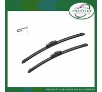 Bosch Aerotwin AR 142 S - Front Windscreen Wipers - Set of 2 Replacement Blades - Comes with Pre-assembled Adapter - 2 Blades, 450mm/475mm