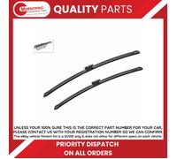 Bosch Aerotwin A 314 S - Front Windscreen Wipers - Set of 2 Replacement Blades - Comes with Pre-assembled Adapter - 2 Blades, 575mm/530mm - Only for right-hand drive (UK)