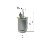 BOSCH CAR FUEL FILTER N6357 - 0450906357