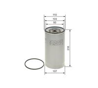 Fuel Filter F026402747 Bosch 5801620130 N2747 Genuine Top Quality Guaranteed New