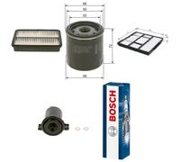 Cabin filter Particulate Filter 1 987 432 155 BOSCH for TOYOTA COROLLA Estate
