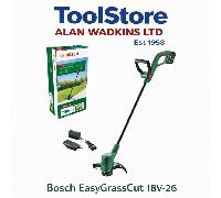 Bosch Cordless Grass Trimmer EasyGrassCut 18V-26 (1x Battery, 18 Volt System, Cutting Diameter: 26 cm, in Carton Packaging)