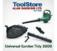 Bosch Universalgardentidy 3000 Corded 3000W Mains Fed Garden Blower & Vacuum