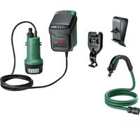 BOSCH GardenPump 18V-2000 Rainwater Pump with 1 battery - Black & Green