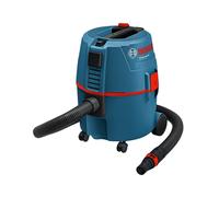 Bosch Professional GAS 20 L SFC Wet/Dry dust extractor (incl. coarse dirt nozzle, crevice nozzle, dust extr. dust bag, 1x flat filter, suction reg. control, universal adapter, 2x suc. tube, uni. hose)