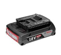 Bosch GBA 18 V 2.0 AH M-B Einschubakku 2607336906 , Black