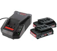 Bosch GBA18806SET 2 x GBA 18v 6.0 Ah + 1 x GAL 1880 CV Charger 1600A00B8M
