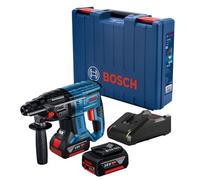Bosch Gbh 18V-21 Sds+ Sds Plus Brushless Cordless Rotary Hammer 2 X 5Ah Battery