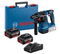 Bosch Gbh 18V-22 Sds + Brushless Cordless Rotary Hammer Drill + 2 X 4.0Ah Li-Ion
