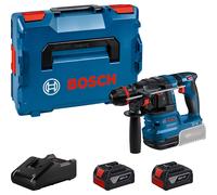 Bosch Professional 18V System Cordless Rotary Hammer GBH 18V-22 X (incl. 2X GBA 5.0Ah, GAL 18V-40, L-BOXX 136)