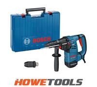 Bosch Professional Rotary Hammer GBH 3-28 DFR (110 V, with SDS Plus, L-Shaped Design, incl. Quick Change Chuck 13 mm, SDS Plus Quick-Change Chuck, Auxiliary Handle, Carrying Case)