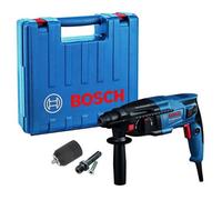 Bosch Gbh221D 240V Sds Plus Rotary Hammer Drill + Case + Keyless Chuck + Adapter