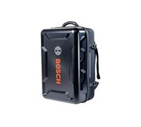 BOSCH GBP21-17 Rotary Laser/Tool Backpack - Durable Blow-Molded Shell, Customizable Foam Interior, Padded Back, Laptop Compartment, Waterproof Zipper