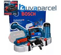 Bosch Professional 18V System Akku Bandsäge GCB 18V-63 (inkl. 1x Bandsägeblatt, ohne Akkus und Ladegerät, im Karton)
