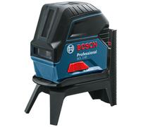 Bosch Professional Cross Line Laser GCL 2-50 (5x AA Batteries, Working Range: 50 m, in Craftsman's Case)